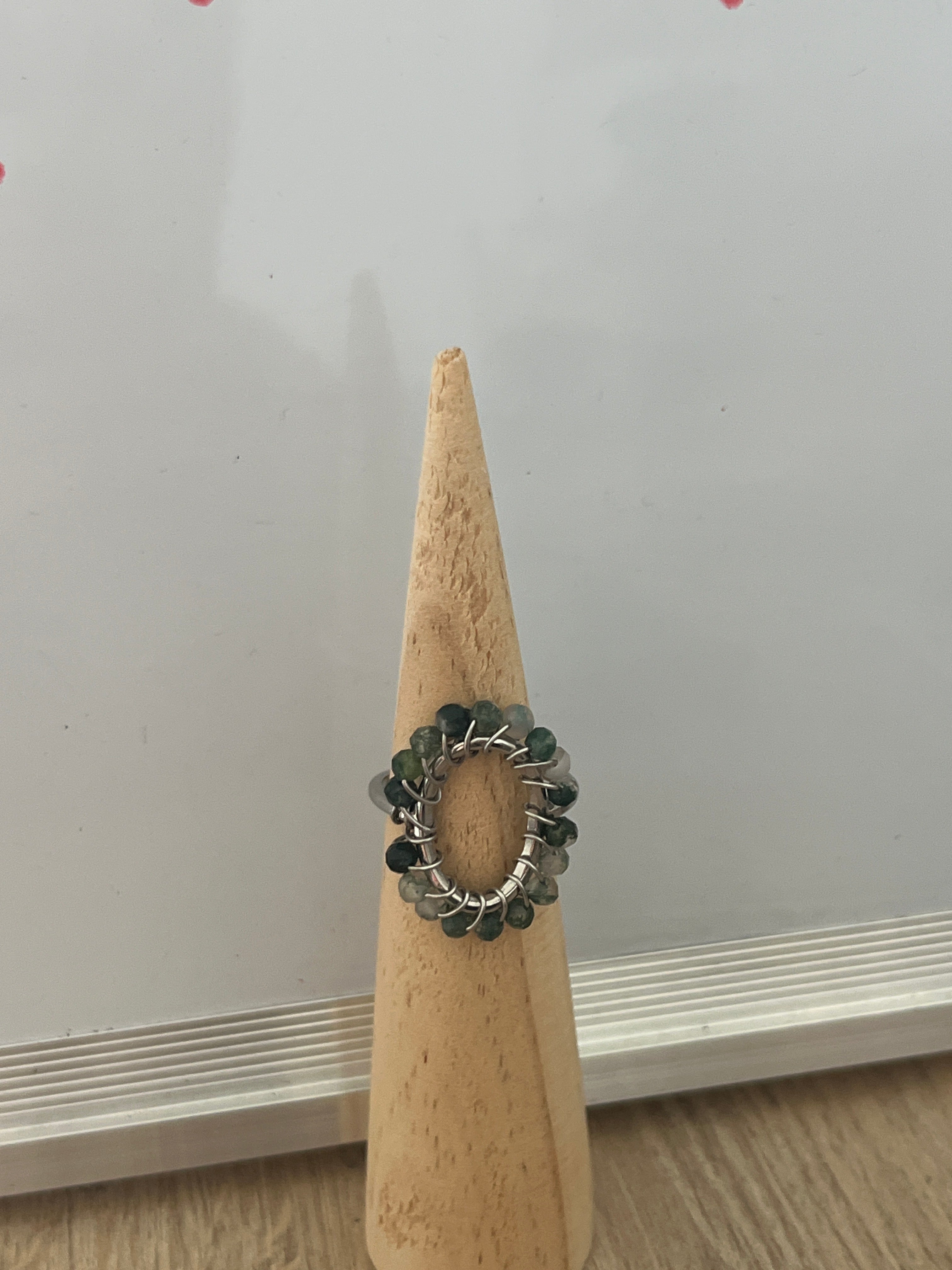 Bague en acier inoxydable ajustable - Luze